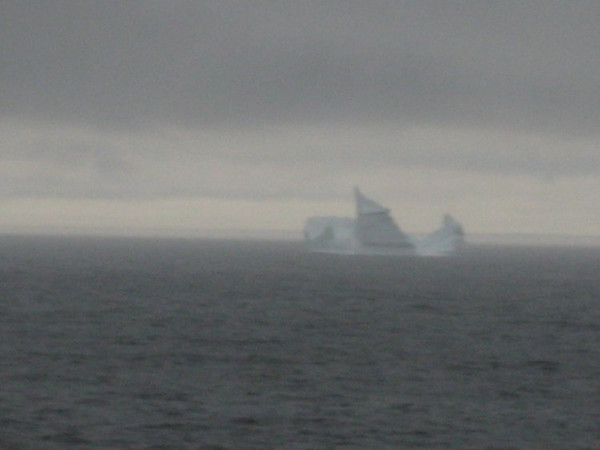Iceberg on the way to Newfoundland