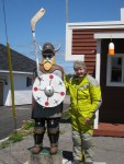 Port Aux Choix Viking Hockey Player