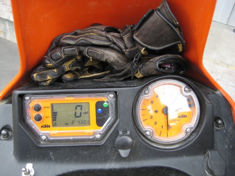 2,430.1 miles covered on pavement and gravel