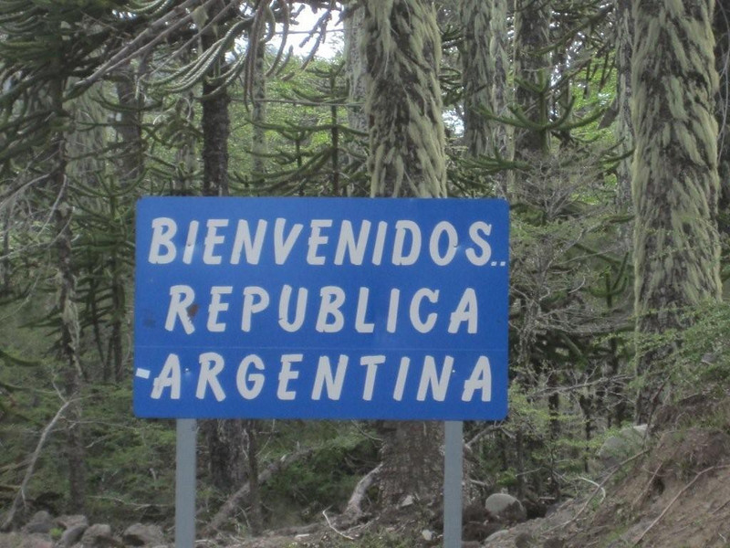 Made it into Argentina