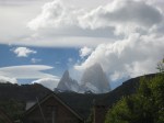 Torres del Paine escapes from the clouds